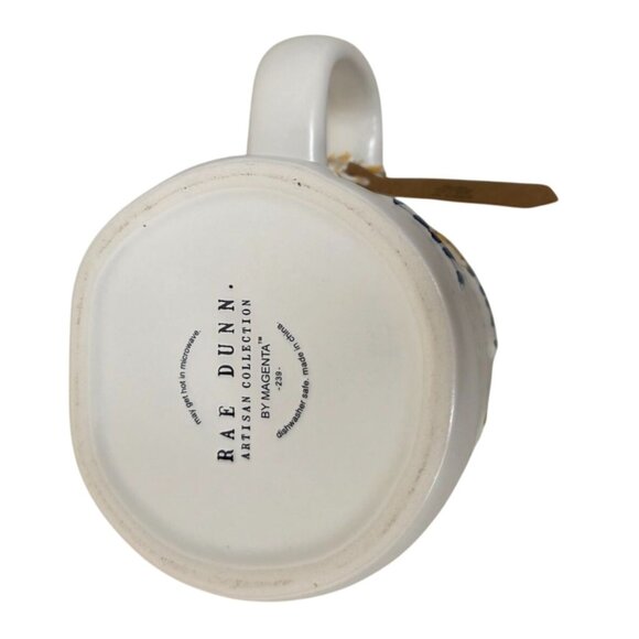 NWT Rae Dunn Artisan Collection Grandpa Mug With Bow Tie Design - Picture 6 of 6